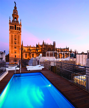 Terraza Hotel EME Sevilla