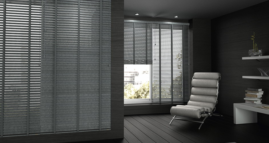 Aluminium venetian blinds